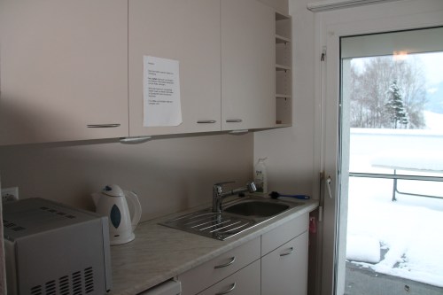 Küche für Hausgäste auf dem Rosenbergerhof